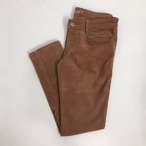 Loft Petites Corduroy Skinny Pants - 24/00P